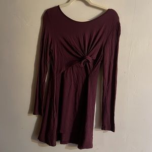 Latched mama nursing top